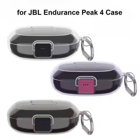 for JBL Endurance Peak 4 Case Clear TPU Protective Cover Suitable for JBL Endurance Peak 4 Shockproo