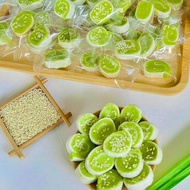 Kẹo dừa non lá dứa cuộn mini 500g