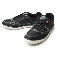 Edwin Men's Lightweight Casual Sneakers - Slip-Resistant, Wide Fit 3E/EEE, Comfort Shoes, Black
