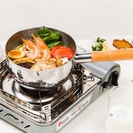 vdada - 18cm 鐵技不銹鋼雪平鍋連蓋 木柄 附送筷子 (IH電磁爐可用) HF-18N 日式煮食 日本製