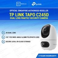 TP Link Tapo C245D Dual Lens Pan/Tilt Security Camera