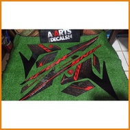 ♕ Sniper KIng150 Honeycombstyle Black/Red decals