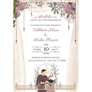 Editable Wedding Canva Template 1