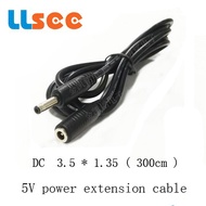 5.5 * 2.1 DC Cable Dedicated Extension Cable for Surveillance Camera Power Supply Male to Female Extension Cable 12V CCTV Surveillance Power Cable Extension Cable