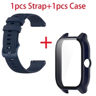 Case + Strap for Amazfit GTS4 Mini Smart Watch Watchband Soft Silicone Strap Bracelet for Amazfit GT