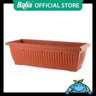 Baba 507-L Planter Box Bekas Semaian Tanaman - Rectangular Pot Pasu Bunga For Indoor and Outdoor Pla