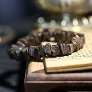 Natural Agarwood Bracelet Dallah Dry Qinan Frankincense Old Material Agarwood Beads Female Men Bracelet Submerged Couple Style 4.11✟✠✟✠