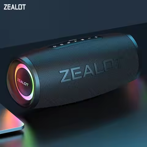 ZEALOT-S56 Bluetooth Speaker 40W Output Power Bluetooth Speaker with Excellent Bass Performace IPX6 