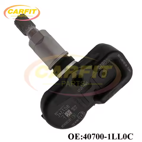 4PCS OEM 40700-1LL0C 407001LL0C PMV-107U TPMS Tire Pressure Sensor 433MHz For INFINITI M35H M30D NIS