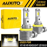2X AUXITO H11 H8 LED Headlight Super Bright Kit White 24000LM HIGH/LOW BEAM EOA