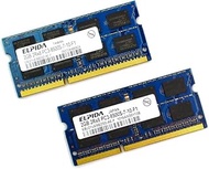 Elpida 4GB 2X2GB PC3-8500S DDR3 1333MHZ 204-PIN Memory KIT EBJ21UE8BDS0-DJ-F