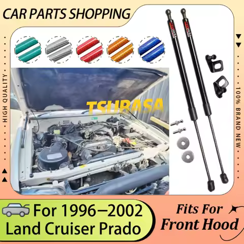 Hood Bonnet Lift Supports For Toyota Land Cruiser Prado 1996-2002 RZJ90W VZJ90W KZJ90 VZJ95 Shocks D