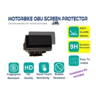 Motorcycle OBU Screen Protector With Anti-Glare Benefit | OBU Display Protection Film For Motorcycle
