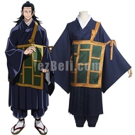 Ezbeli Jujutsu Kaisen Cosplay Costumes Geto Suguru Kimono Black Blue Costume 咒术回战夏油杰