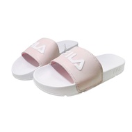 FILA Women's Shoes Classic LOGO Lightweight Shock Absorber Sports Slippers [4S374T151] White Pink