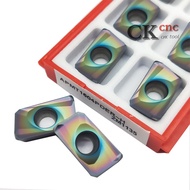 HRC65 ° APMT1604PDER-H /APMT1135PDER-Hใส่คาร์ไบด์25R0.8แทรกสามารถจัดทำดัชนีสำหรับBAP 400R (10Pcs)