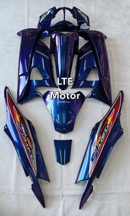 ชุดสี เฟรม Honda wave100s เวฟ 100s ปี05 wave 100s เวฟ100 ubox ครบ10 ชิ้น สี 3มิติ งานabsแท้ พร้อม