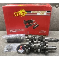RED LEO Y15 Y15ZR Y16 LC 5S 6 SPEED GEAR BOX FULL SET READY STOCK RED LEO ESR