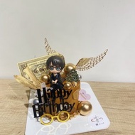 哈利波特 公仔蛋糕 客製化 客製化蛋糕 生日蛋糕 甜點 鑠甜點
