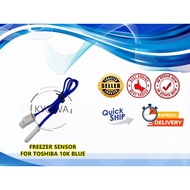 TOSHIBA / SHARP REFRIGERATOR DEFROST SENSOR BLUE 10K