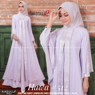 Baju  Abaya terbaru/ Jubah muslimah wanita dewasa/dress wanita cantik Hawa 512 Abaya Turkey putih by Farzolla