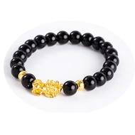 【READY】Plated Pixiu Beads Bracelet Small Size 7YBB