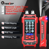 ET638 5in1 Multifunctional Network Cable Tester Multimeter Optical Power Meter AC/DC Voltage NCV Tes
