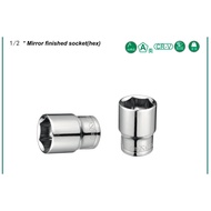 [READY STOCK] Short Length Chrome 6PT Socket Box 8mm-32mm ( SOCKET WRENCH )