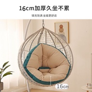 💘&amp;Hanging Basket Swing Cushion Bird's Nest Glider Cradle Mat Removable and Washable Single round Cushion Floor Cushion T