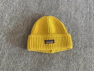 Patagonia กลางแจ้งหมวกขนสัตว์ผู้หญิงฤดูใบไม้ร่วงและฤดูหนาวฉบับภาษาเกาหลี Patch ถักหมวกนักเรียนสบายๆฤ