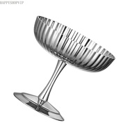 HSV Stainless Steel Dessert Cup for Ice Cream and Yogurts Metal Footed Serving Dish