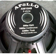 SPEAKER COMPONENT APOLLO AW1848 SUBWOOFER 18 INCH