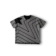 INHERIT /Oversize short sleeve Tee shirt black&white