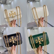 hot sale authentic tory burch bags women   TORY BURCH TB Eleanor Alligator Print Leather Small Shoulder Bag tory burch official store