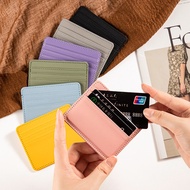 7 Slot Slim Card Holder Wallet Case Women Slim Purse ATM Card Holder