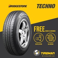 Bridgestone Techno 185 195 175 55 65 14 15 Inch Tayar Tire (FREE INSTALLATION/Delivery) SABAH SARAWAK Myvi Bezza Axia