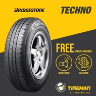 Bridgestone Techno 185 195 175 55 65 14 15 Inch Tayar Tire (FREE INSTALLATION/Delivery) SABAH SARAWA