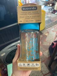 【吉兒二手商店】全新 Suavinex 寬口玻璃奶瓶 210ML 奇哥
