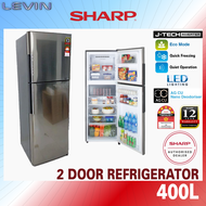 Sharp 5Star Inverter 2 Doors Refrigerator 280320380410L440L Peti Sejuk