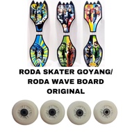 Skatergoyang Wheel/Rocking SNAKEBOARD Wheel/ORIGINAL WAVEBOARD Wheel