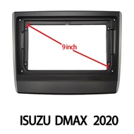 สำหรับ Isuzu DMAX 2007 2008 2009 2010 2011 2012 2 din รถวิทยุ 9 นิ้วกรอบป้าย