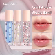 Fuya Lip Oil โปร่งใส Lip Dew Lip Glaze ไม่มีสี Moisturizing Lip Gloss Lip Plumper แต่งหน้า Glitter มีคุณค่าทางโภชนาการ Liquid Mineral Oil