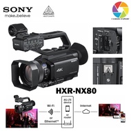 Sony HXR-NX80 4K NXCAM with HDR & Fast Hybrid AF