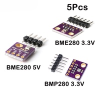 5Pcs BME280 GY-BME280 BMP280 Digital Barometric Pressure/Altitude Sensor High Precision Atmospheric 