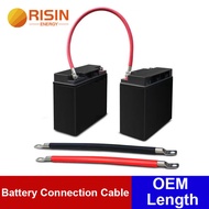 High Current Carrying Capacity Battery Connecting Cable Use for 12V 24V 100AH 150AH 200AH Battery Gr