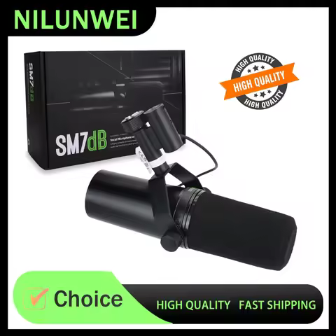 SM7B/SM7DB professional vocal dynamic microphones feature a cardioid polar pattern, making them idea