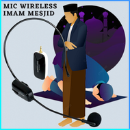 COD TaffSTUDIO Wireless UHF Call Center Mic with / mic mik mikrofon suara jernih youtuber suara bagu
