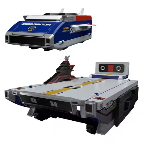 Orginal Bandai Reissue Choudenshi Bioman Bio Dragon Base Collectible Assembly Model Toys gundam lol 