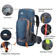 Outdoor Waterproof Sports Backpack Going Out Travel Backpack Hiking Backpack 65L Mountaineering Bag