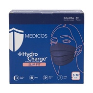 MEDICOS (NEW) Slim Fit 165 HydroCharge 4ply Surgical Face Mask (Assorted Color)